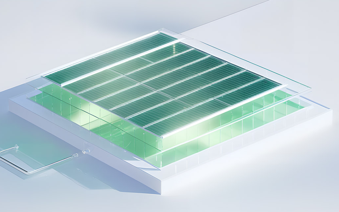 Photovoltaic glass cleaning