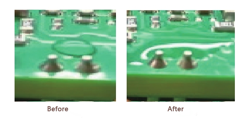 Application of plasma cleaning before the three proof coating of PCB in aviation electronic products