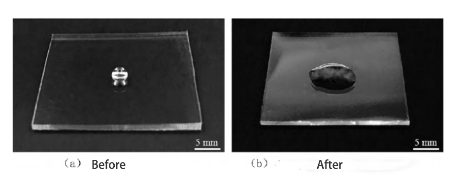 PDMS surface oxygen plasma treatment improves hydrophilic wetting performance