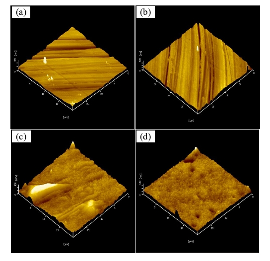 The influence of different plasma treatment atmospheres on the bonding strength of surface coatings on steel substrates