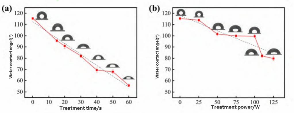 CO2 plasma treatment of PDMS film improves subsequent PeBax coating performance