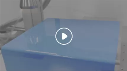 Plasma cleaning of lithium battery protective film to improve adhesion