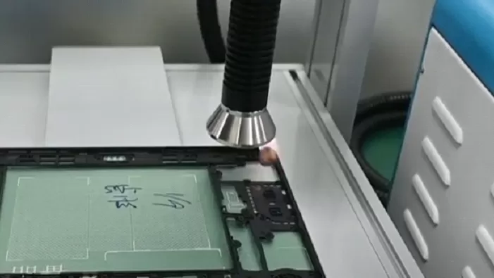 Plasma Cleaning Before Dispensing of Flat Panel