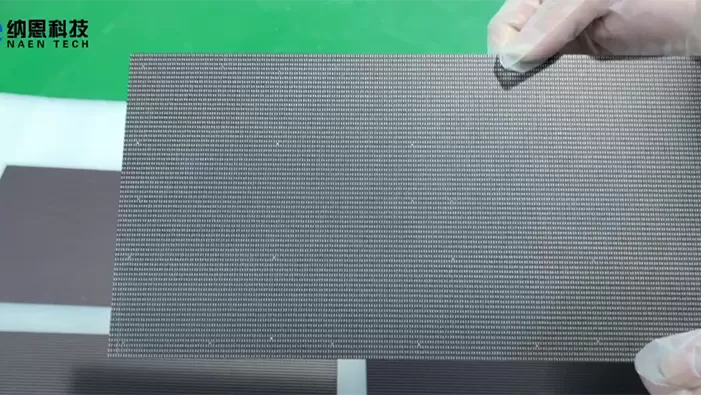 Plasma activation cleaning of LED packaging substrate