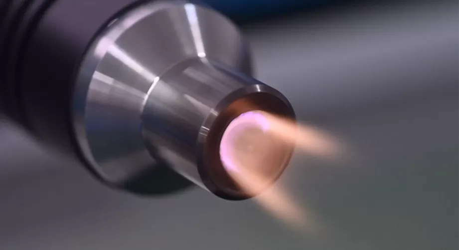 Surface modification of nano injection molded polymer by plasma treatment