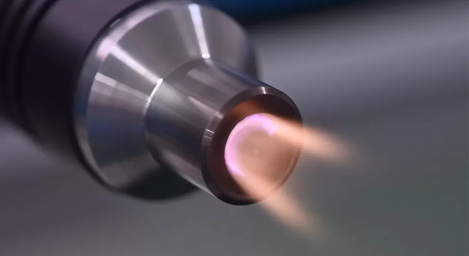 Surface modification of nano injection molded polymer by plasma treatment