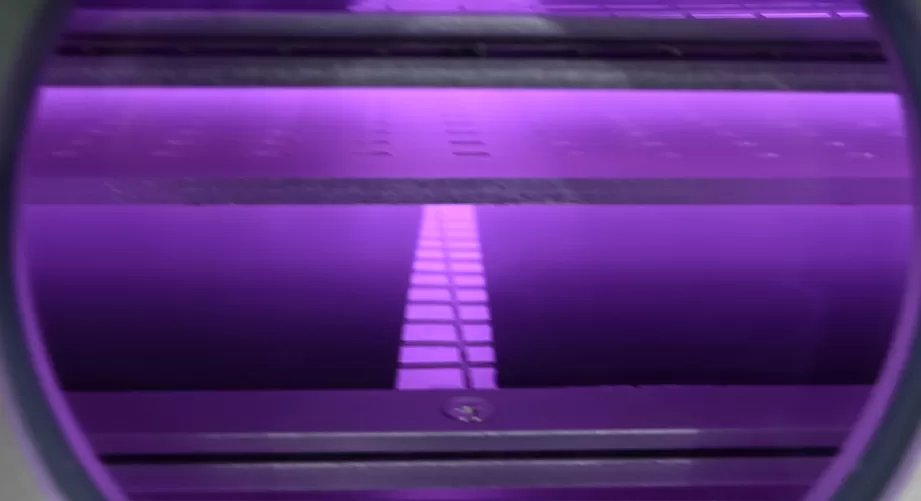 Plasma treatment of porous carbon materials