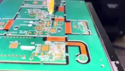 Plasma cleaning before three anti coating of PCB board enhances adhesion