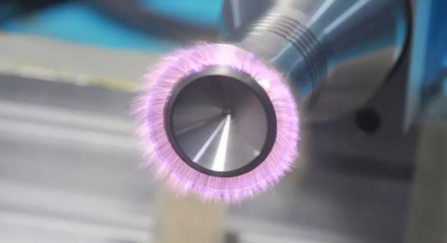Principle of plasma modification of PTFE fiber