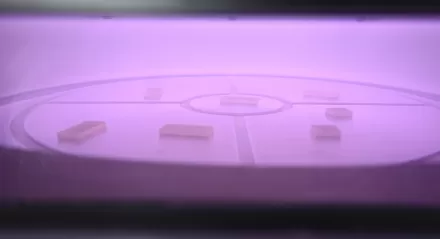 Principle of plasma cleaning to remove residual organic matter on the surface of materials