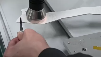 Atmospheric Pressure-Cleaning of the rubber with Plasma