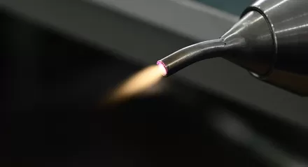 Atmospheric plasma treatment of PVC foam board to improve adhesion