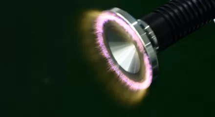 Plasma surface treatment of stainless steel plate improves adhesion