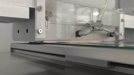 Plastic sheet plasma treatment with DBD wide plasma treater
