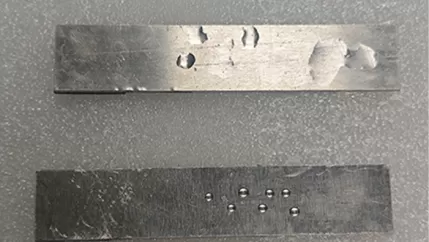 Plasma Cleaning Demo of alluminum alloy with Plasma Cleaner from Naen Tech