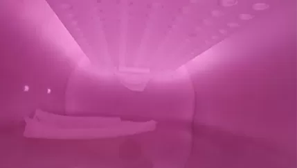 Plasma Cleaning Demo of fiber glass with the NE-PE10F Plasma Cleaner