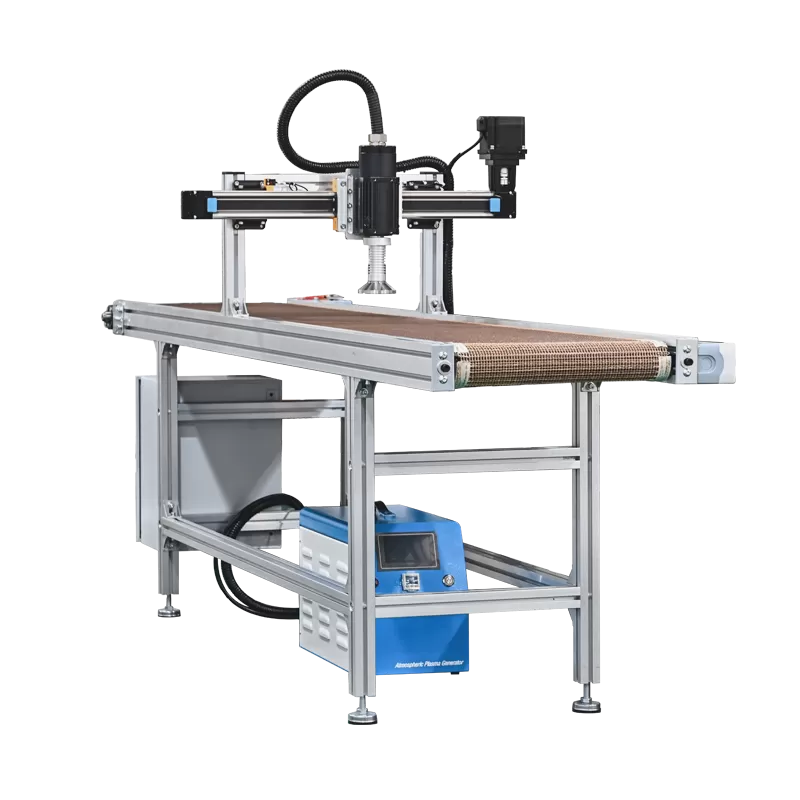 Mesh-belt Atmospheric Plasma Treater