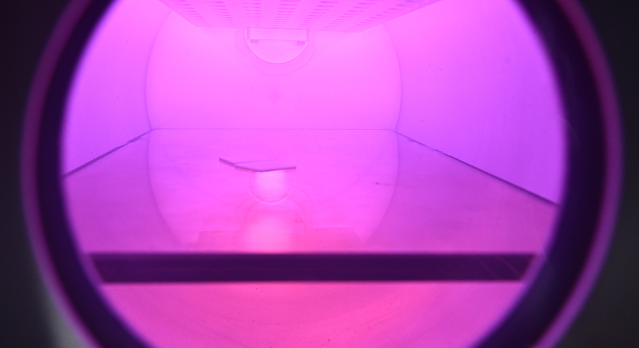 Surface plasma treatment process of ABF resin