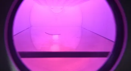 Surface plasma treatment process of ABF resin