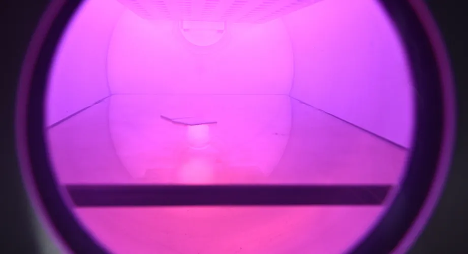 Surface plasma treatment process of ABF resin